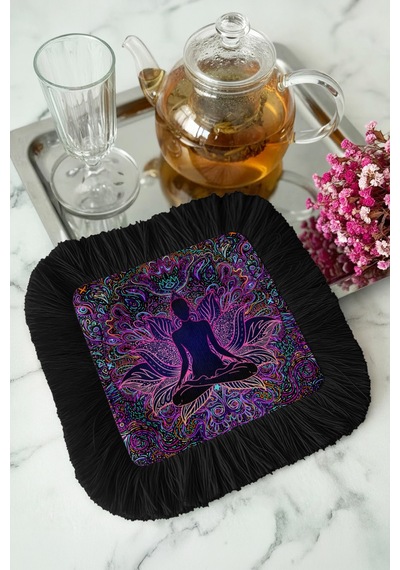 Renkli Mandala Lotus Saçaklı Sunum Peçetesi-meditasyon Ruhani Bohem Mor Siyah Bardak Altlığı Mendil Sisli Mint Yeşili Renkli Mandala Lotus Saçaklı Sunum Peçetesi-meditasyon Ruhani Bohem Mor Siyah Bardak Altlığı Mendil Sisli Mint Yeşili