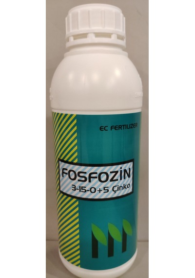 Fosfozin 3-15-0+me Sıvı Fosfor Gübresi 1l