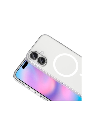 Apple Uyumlu iPhone 17 Magsafe Özellikli Kamera Lens Korumalı Sert Fox Kılıf Şeffaf