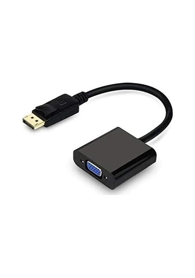 Primex Px-1320 Displayport To Vga Aktif Dönüştürücü, Dp Erkek To Vga Dişi Görüntü Çevirici Adap Standart