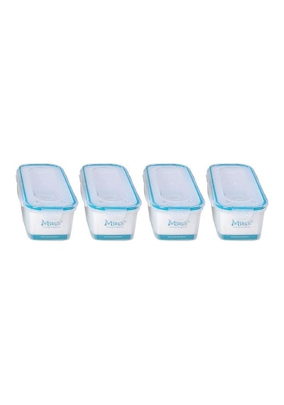 Hava Sızdırmaz Contalı Bakliyat Saklama Kabı 125 L 4 Lü Set