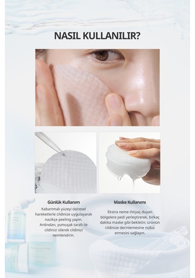 Hassas Ciltlere Nemlendirici Tonik Ped Goodal Houttuynia Cordata Hyaluron Soothing Clear Pad