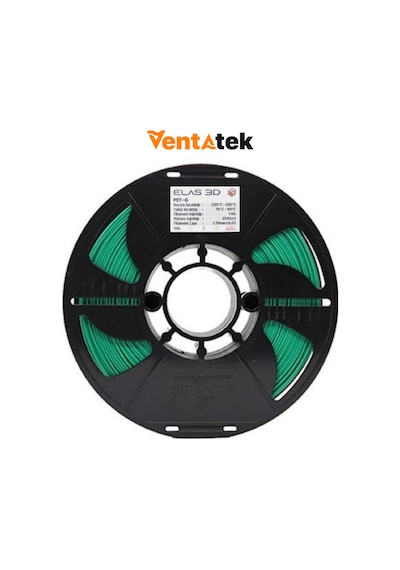 Elas 3d Yeşil Petg Filament - 1.75mm - 1 Kg
