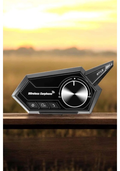 Hubrendy Tekno Intercom Kask Kulaklığı Anc Özelliği Yüksek Ses Kaliteli Bluetooth Kulaklık