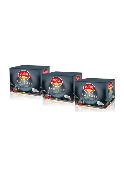 Doğuş Earl Grey Bergamot Aromalı Siyah Demlik Poşet Çay 3'lü 250 x 3.2 G