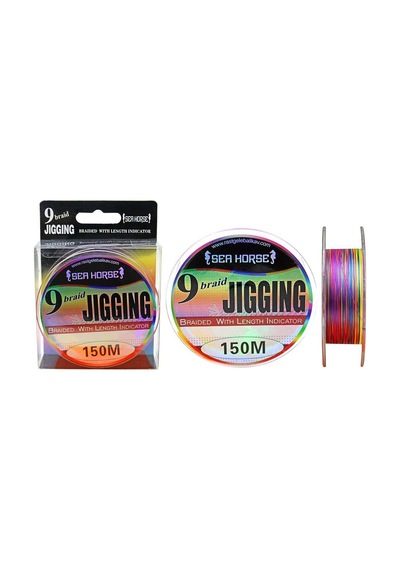 Sea Horse Jigging Pe 0,14 Mm 150mt 9x İpek Misina