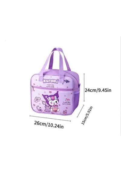 Sanrio Capybara Desenli Isı Yalıtımlı Beslenme Çantası