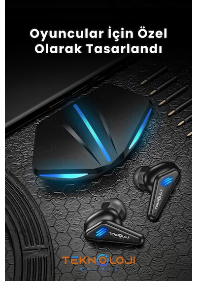 Teknoloji Gelsin K-55 Kulaklık Bluetooth 5.4 Kulak İçi Kulaklık