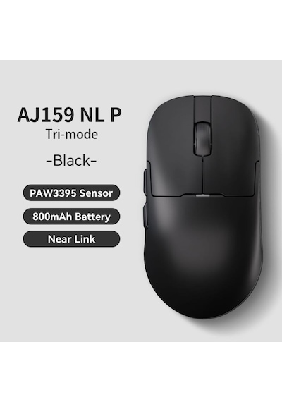 Aj159 Nlp Near-link 3 Modlu 1000hz 26.000 Dpı 800 Mah Batarya Paw 3395-yeni Nesil Bağlantı Modu Diğer