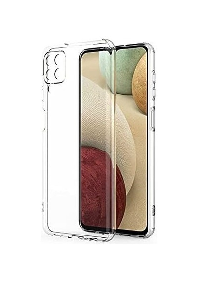 Logis Samsung Galaxy Uyumlu A22 Kılıf Süper Silikon Şeffaf Şeffaf
