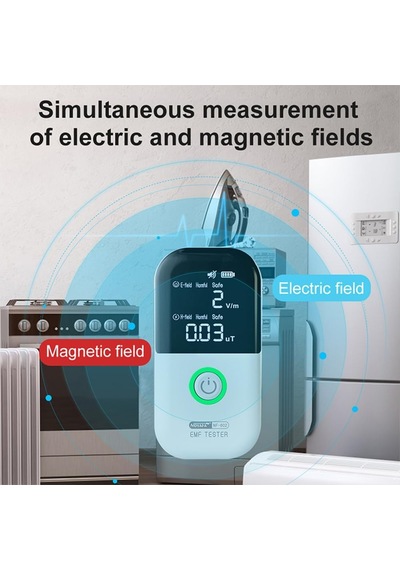 Dıerı Nf-602 El Radyasyon Dedektörü Geiger Sayaç Ölçer Elektromanyetik Radyasyon Test Cihazı Dozimetre Çok Fonksi