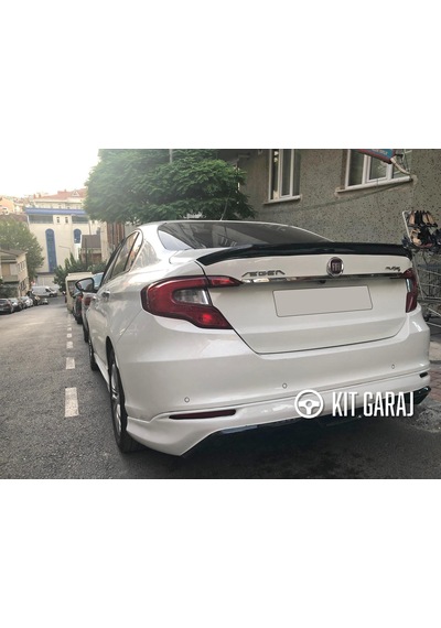Kit Garaj Fiat Egea Spoiler Plastik Boyalı