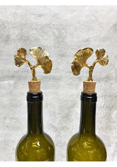 Altın Ginkgo Mantar Tıpalı 750ml Yeşil Şişe Etiketli Yağlık Yağda