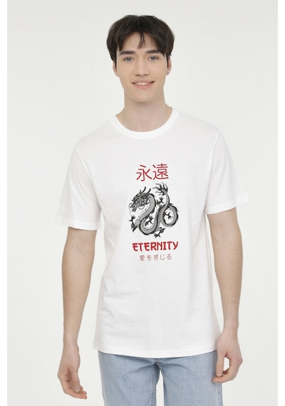 Kinetix Ml Latne 11es-slg-106 4fx Beyaz Erkek Kısa Kol T-shirt 000000000101572369