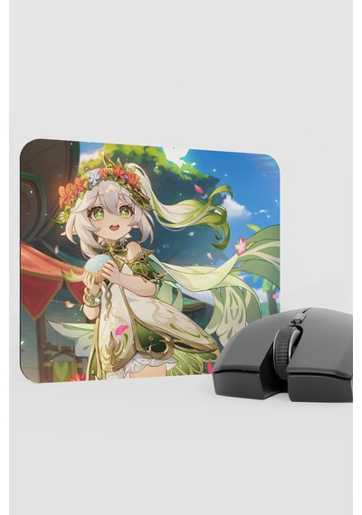 Nahida Genshin Impact Anime Gacha V5 - 22x18 Gaming Mouse Pad Fare Altlığı