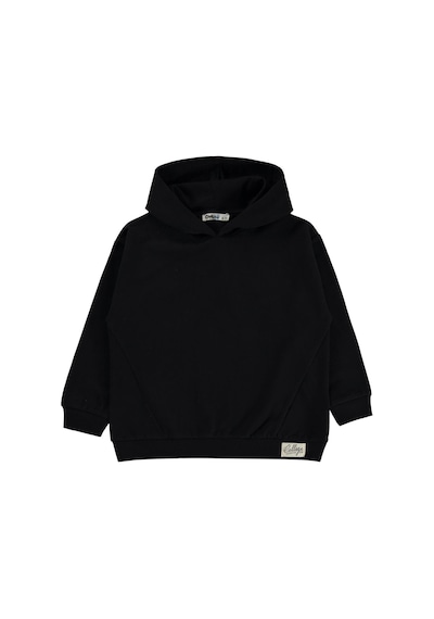 Civil Boys Basic Kapşonlu 6-9 Yaş Sweatshirt - Siyah