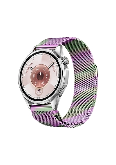 Huawei Watch Gt6 46mm Uyumlu Manyetik Milanese Loop Metal Kordon