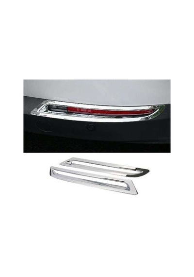 Volkswagen Tiguan 2008 2015 Arka Reflektör Reflektör Çerçevesi Krom