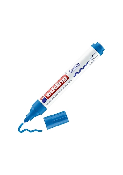 Edding 4500 Tekstil Kalemi - Mavi