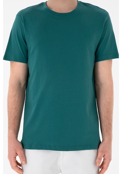 U.S. Polo Assn. Erkek Regular Fit Bisiklet Yaka Koyu Yeşil Basic Tişört 50305928-VR101 U.S. Polo Assn. Erkek Regular Fit Bisiklet Yaka Koyu Yeşil Basic Tişört 50305928-VR101