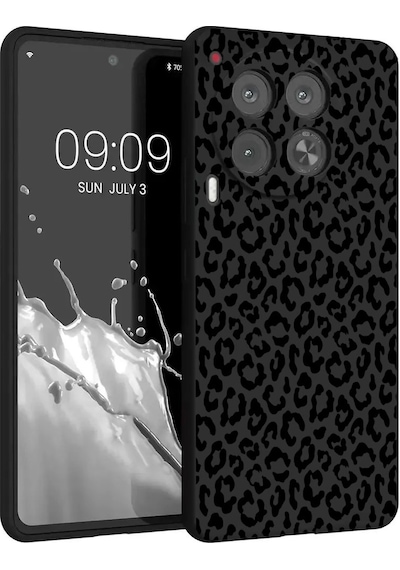 Tecno Spark 30 Pro İle Uyumlu Premier Kalite Özel Üretim Baskılı Silikon Telefon Kılıfı Bc 10 Siyah