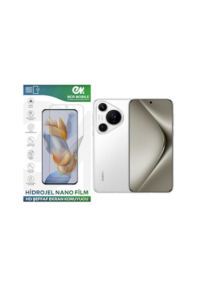 Huawei Pura 70 Pro İle Uyumlu Hidrojel Ekran Koruyucu Film Hd-şeffaf Tempered Cam Değildir