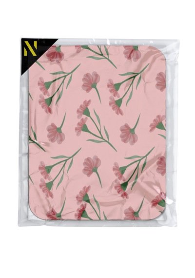 Çiçek Desenli Renkli Ergonomik Mouse Pad Kaymaz Taban Ev Ve Ofis Kullanımı Fare Altlığı Mousepad Pembe