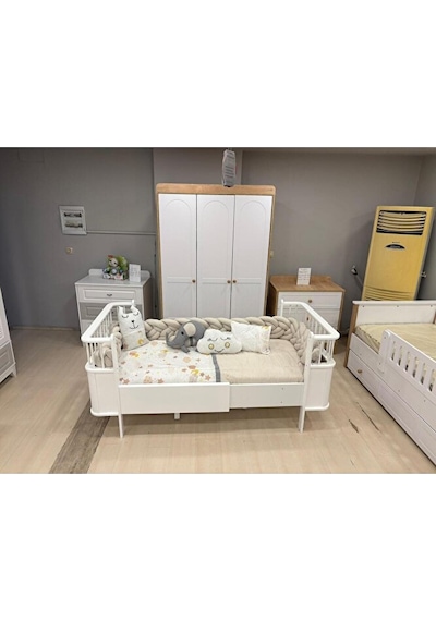 Mdf Beşik, Dünya Büyüyen Beşik 80x130 - Dünya Büyüyen Karyola 80x190 %100 Mdf Beyaz Mdf Beşik, Dünya Büyüyen Beşik 80x130 - Dünya Büyüyen Karyola 80x190 %100 Mdf Beyaz