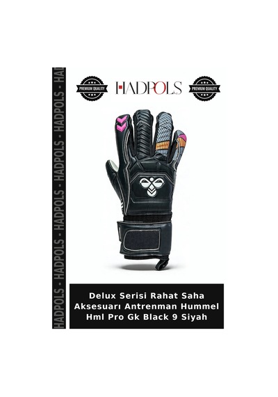 Hadpols Delux Serisi Rahat Saha Aksesuarı Antrenman Hummel Hml Pro Gk Black 9 Siyah