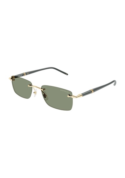 Mont Blanc Mb0344s 005 Erkek Güneş Gözlüğü Çerçevesiz