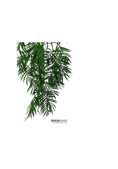 Yapay Bitki Areka Areca Yaprağı Sarkıt Yeşil 85 Cm