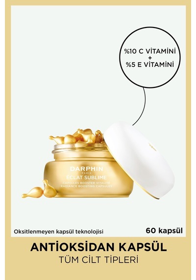 Leke Karşıtı Ve Cilt Tonu Eşitleyici Eclat Sublime Kapsül 60 Adet