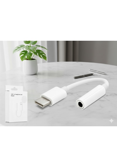 Xıaomı 12 Uyumlu Dac Çipli Type-c Aux Adaptörü Xıaomı 12