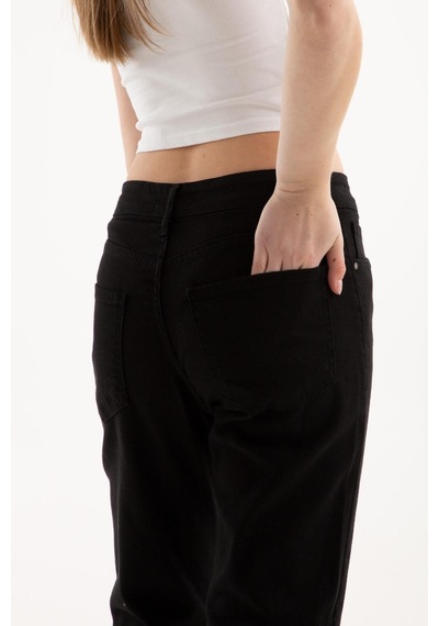 Fashion Friends Kadın Kot Pantolon 24K0534K1 Siyah