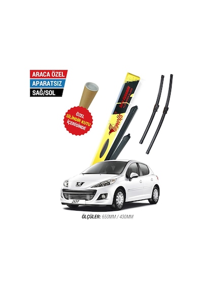 Peugeot 207 İnwells Muz Silecek Takımı (2007-2012)