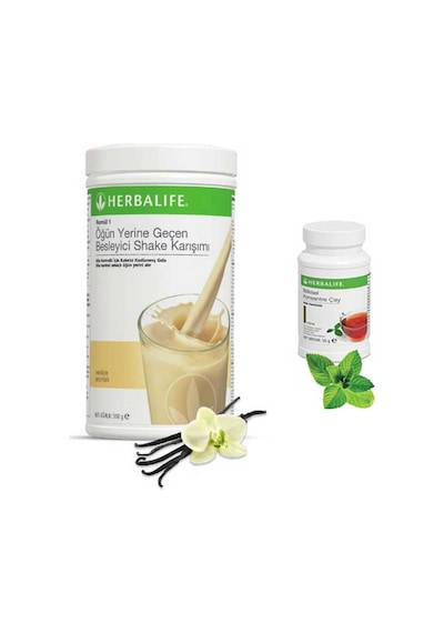 Herbalife Herbalıfe Vanilyalı Shake Ve Klasik Çay 50 Gr