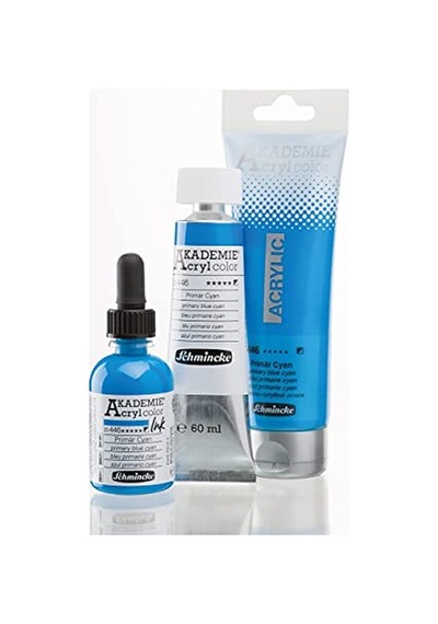 Akademie Akrilik Mürekkep 50 Ml 344 Primary Magenta Diğer