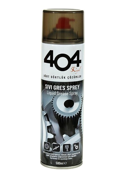 Tr Sıvı Gres Yağı 400 Ml - Zincir Yağlayıcı Sprey Genel