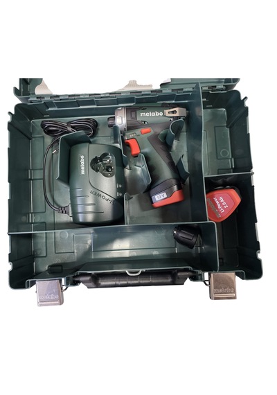 Metabo Powermaxxbs Basıc 12v 2.0 Amper Akülü Matkap Plastik Çantalı