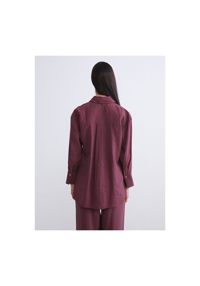 LC Waikiki Alıta Cıty Farkıyla Lcw Modest Bordo Oversize Modal Karışımlı Kadın Gömlek Tunik Bordo - 931522783 Bordo LC Waikiki Alıta Cıty Farkıyla Lcw Modest Bordo Oversize Modal Karışımlı Kadın Gömlek Tunik Bordo - 931522783 Bordo