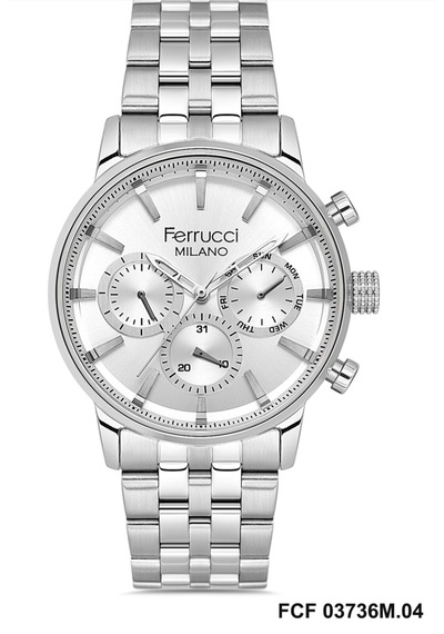Ferrucci Fcf 03736m.04 F794 Metalik Erkek Kol Saati