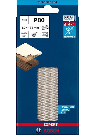 Bosch M480 80x133 Mm 80 Kum Elek Telli Ağ Zımpara 2608900734