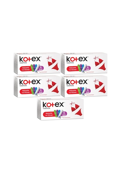 Kotex Tampon Süper 80 Li Set 5pk 16