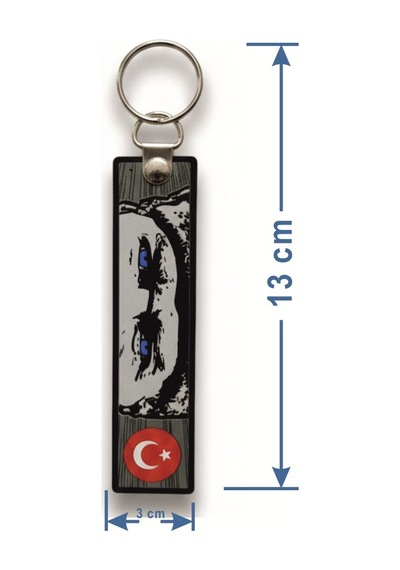 Tpu Çift Taraflı Anahtarlık - Kara Kuvvetleri