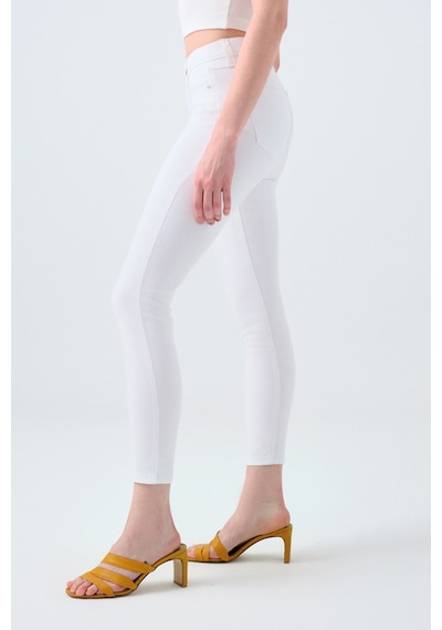 Loft Natalie Julia White Kadın Pantolon Beyaz