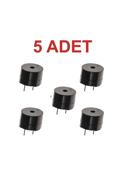 5 Adet 5v Buzzer Rodevino