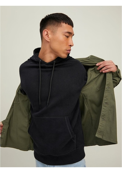 Jack & Jones Jack Jones Erkek Kapüşonlu Ve Cepli Sweatshirt 12216342 (549827948)