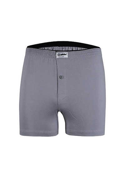 6 Adet Yıldız Erkek Taşma Lastik Düz Renk Penye Boxer Short 43