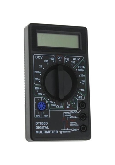 Dt-830d Dijital Akım Voltaj Direnç Ölçer Multimetre Ölçü Aleti
