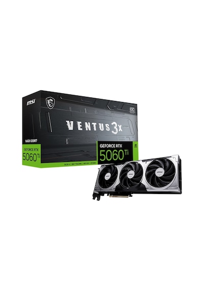 Msı Geforce Rtx 5060tı 16g Ventus 3x Oc Gddr7 128bit Dx12 Dlss 4 Aeae1msı0211